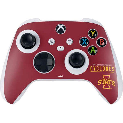 Iowa State University Athletic Text Xbox Series S Skins